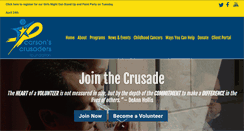 Desktop Screenshot of carsonscrusadersfoundation.org